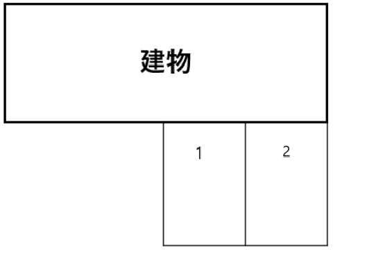 コーポ田中駐車場の駐車配置図