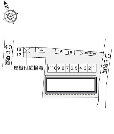 VICTORY(41279)の駐車配置図
