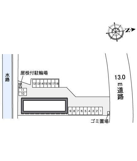 フランシーズT&A(37728)の駐車配置図