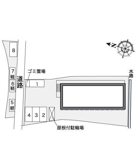 グローリア(38807)の駐車配置図