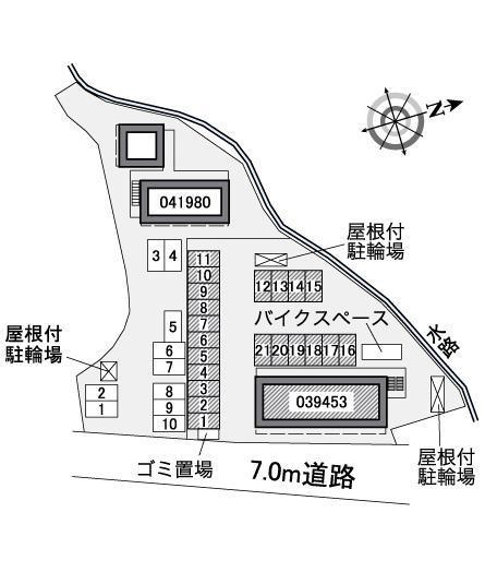 イディアル(39453)の駐車配置図