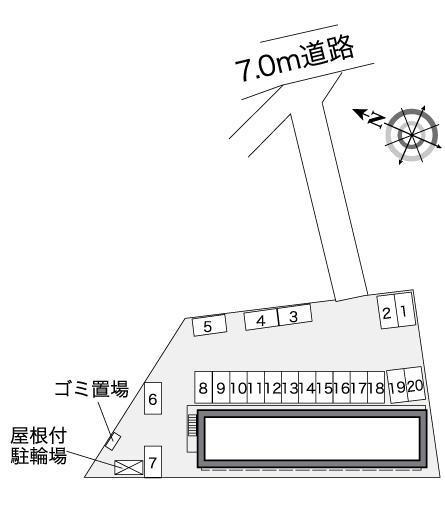 K&Y(37314)の駐車配置図
