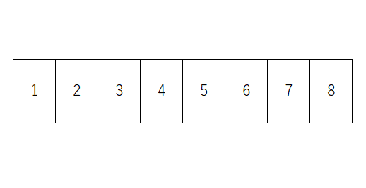 西原ビル駐車場の駐車配置図