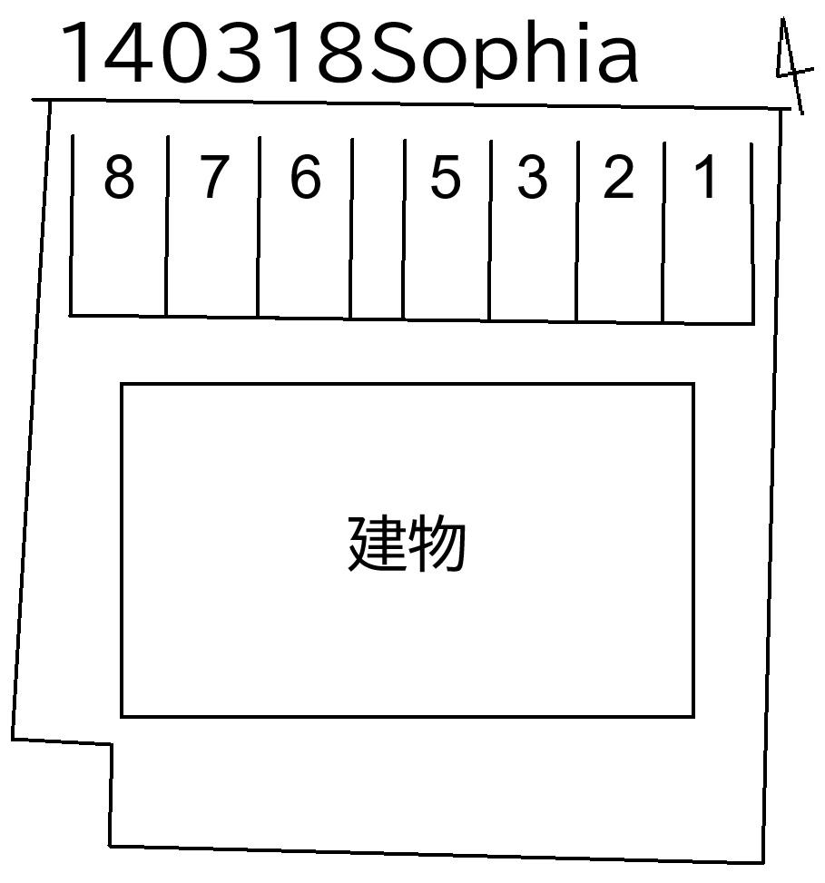 Sophiaの駐車配置図