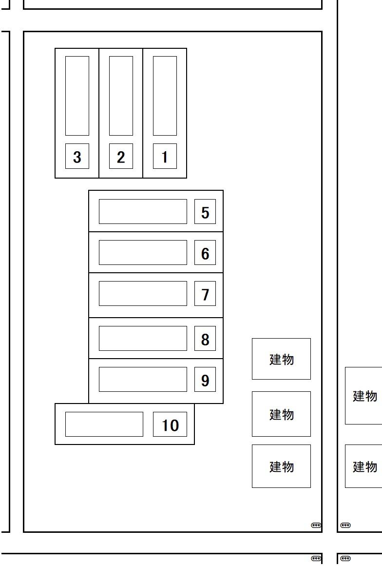 6499駐車場の駐車配置図