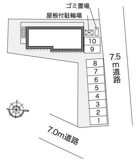 翔(42291)の駐車配置図