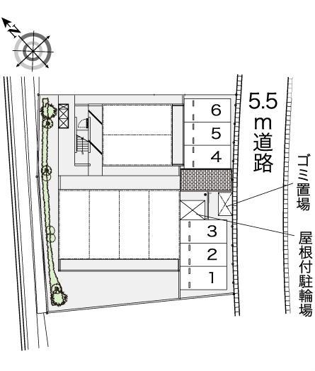 ウィンドヒル(42026)の駐車配置図
