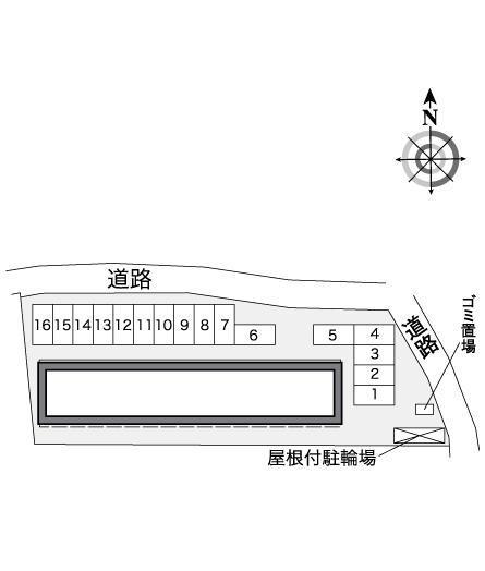 ナチュールⅡ(37760)の駐車配置図