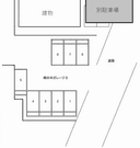 柿の木ガレージⅡの駐車場