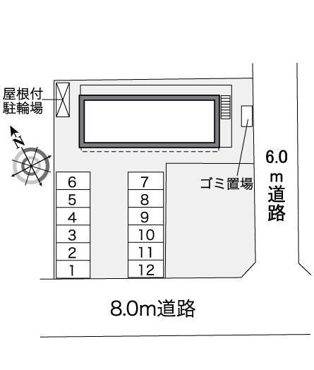 ノース マーシュ30(35364)の駐車配置図