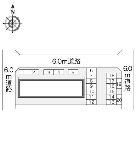 町浦(22750)の駐車配置図