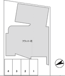 フラット・花の駐車場
