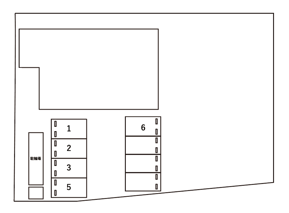 アンプルール フェール パルフェ駐車場の駐車配置図