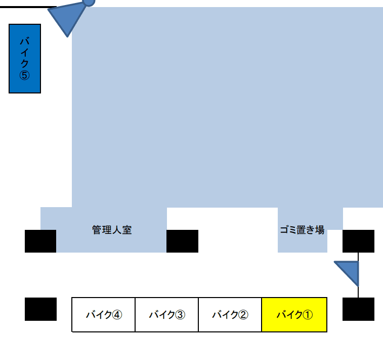 リヴシティ横濱末吉町の駐車配置図