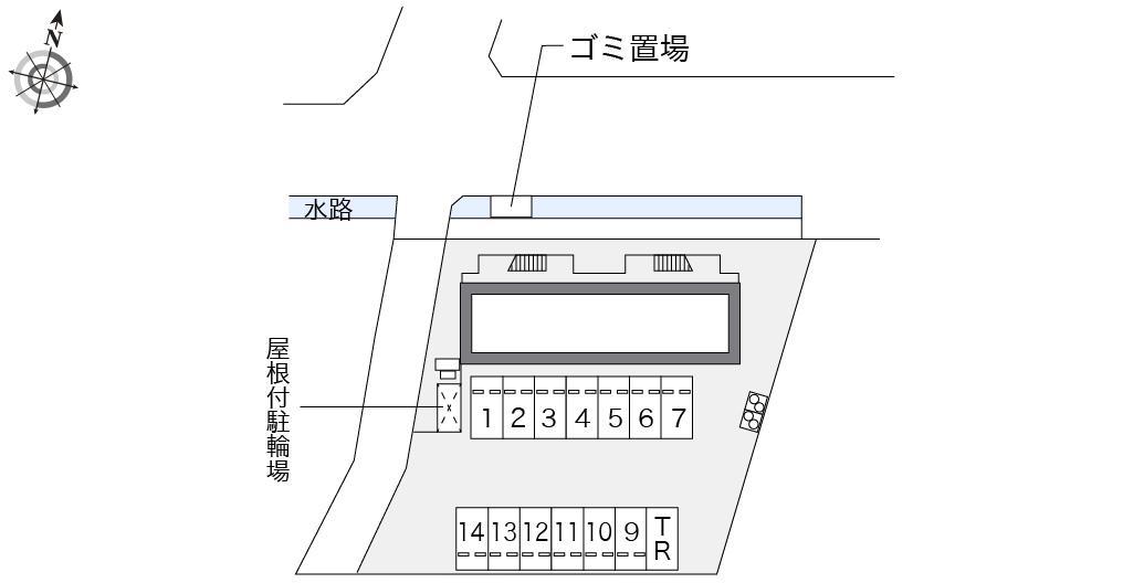 FX(11934)の駐車配置図