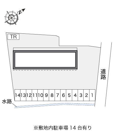 アンジャベル(10874)の駐車配置図