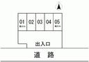 さくらパーキングの駐車場