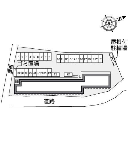 サンハイ(35640)の駐車配置図