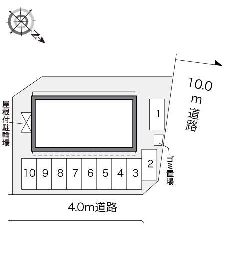 旭ヶ丘Ⅱ(31945)の駐車配置図