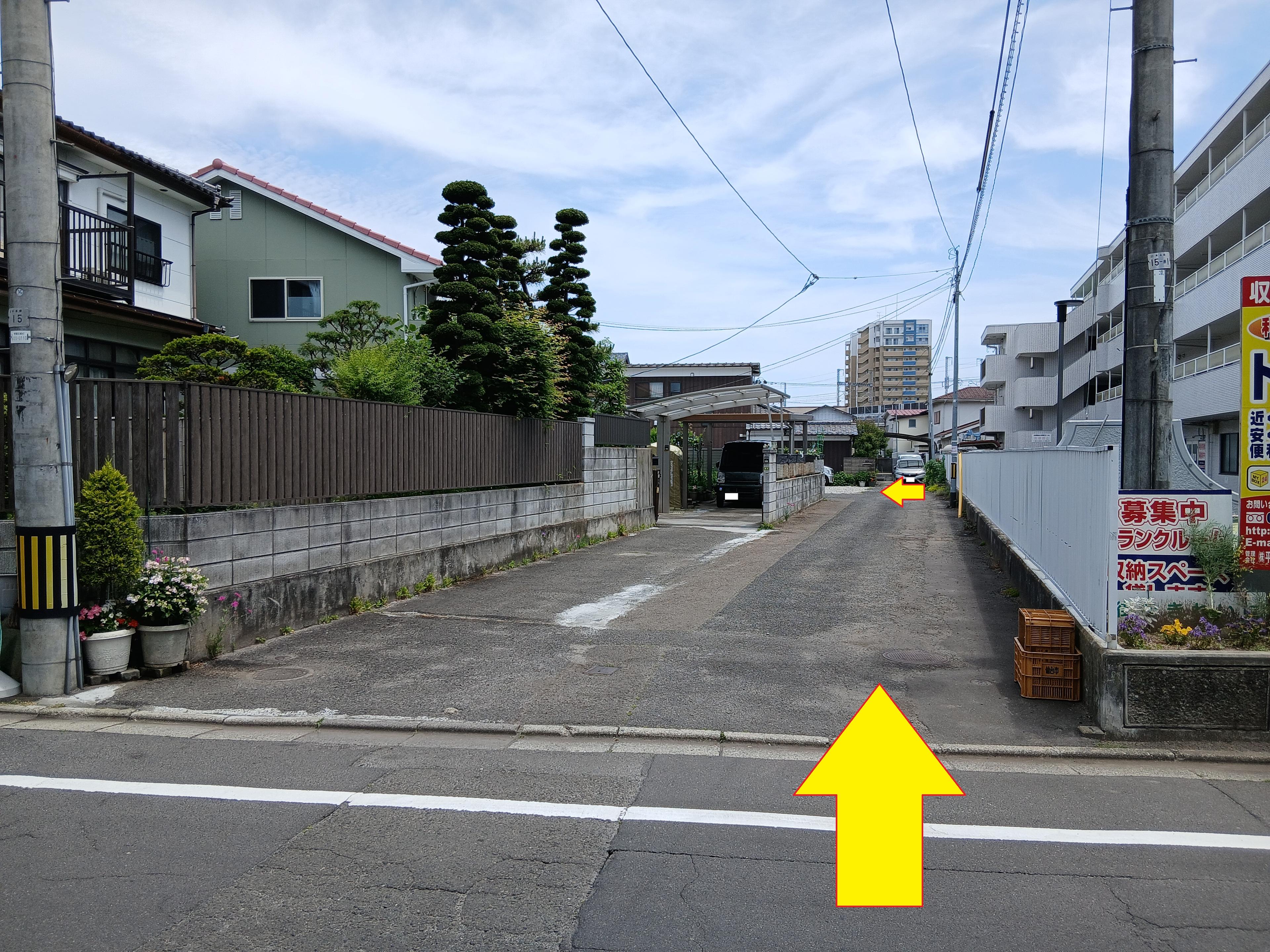 小田原車通駐車場の外観・駐車場イメージ1枚目