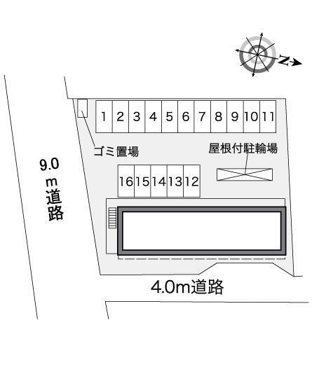 ダイナエース(39927)の駐車配置図