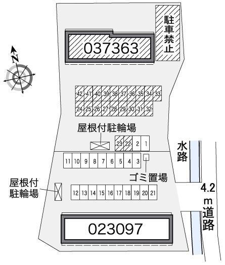 ドルフⅡ(37363)の駐車配置図