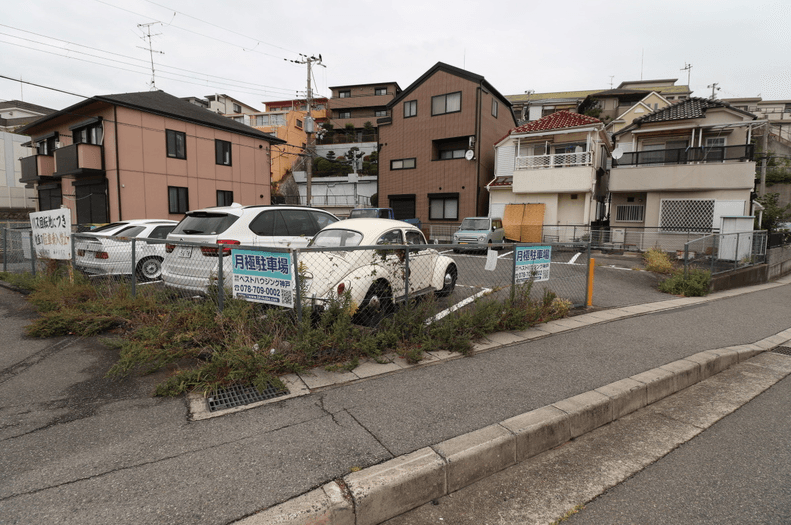 星陵台4丁目駐車場の外観・駐車場イメージ1枚目