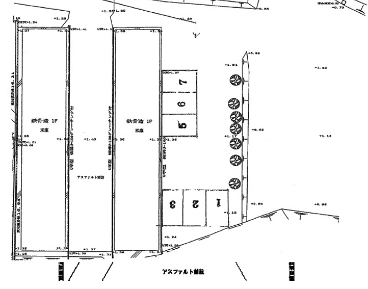 プランドールMPの駐車配置図