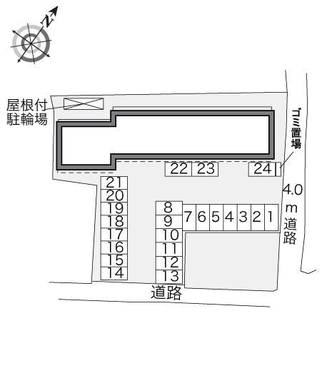MOZART(32931)の駐車配置図