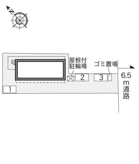 シティバル(33321)の駐車配置図