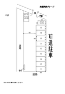 和邇駅前ガレージの駐車場