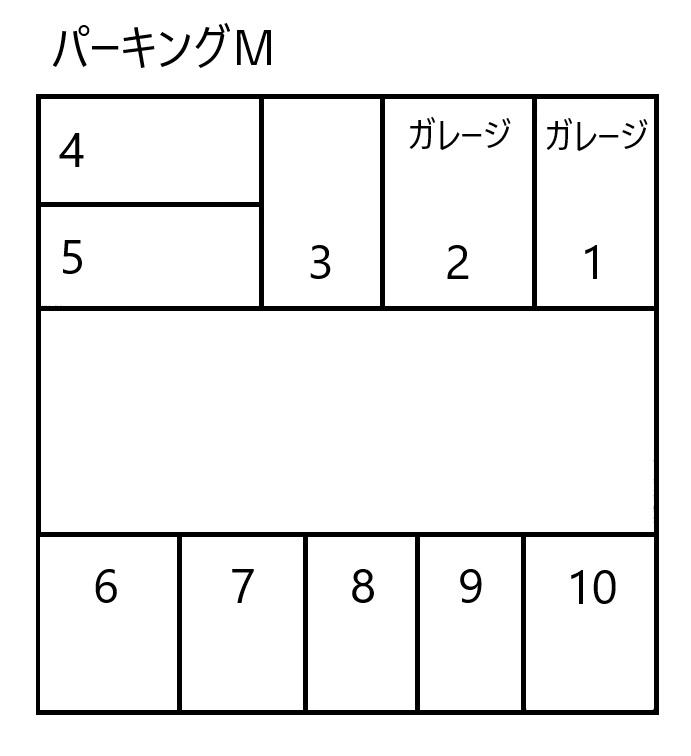 パーキングMの駐車配置図