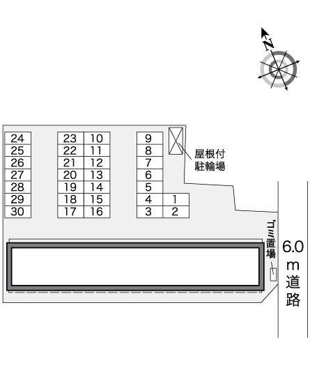 マイパレオ Ⅱ(25015)の駐車配置図