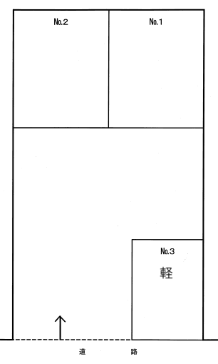 松田駐車場(130)の駐車配置図