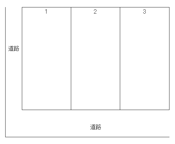 本山2丁目駐車場の駐車配置図