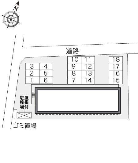 Melange(27932)の駐車配置図