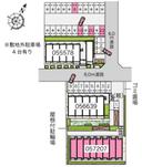 クレイノラベンダー (57207) 敷地外駐車場の駐車場