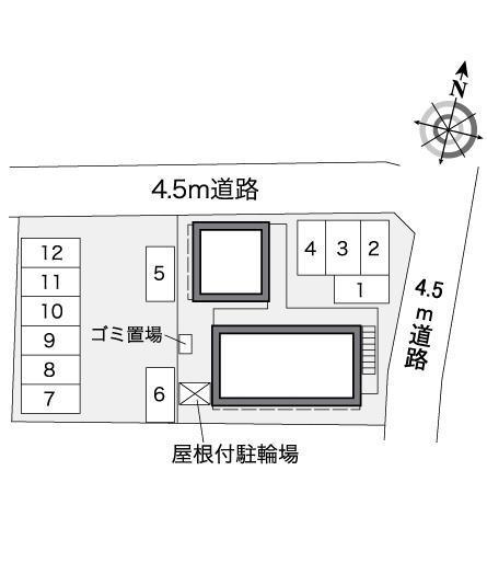 野村(37639)の駐車配置図