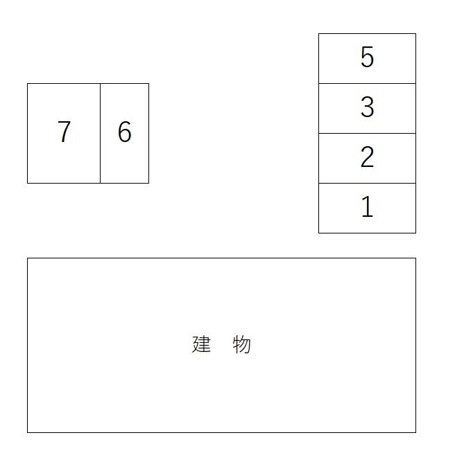 60031PRIME Kの駐車配置図