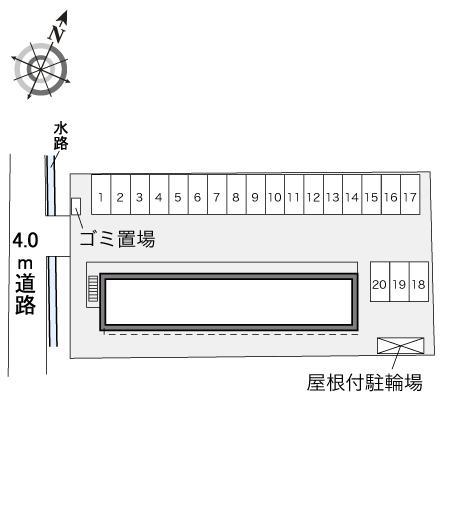Danken(33629)の駐車配置図