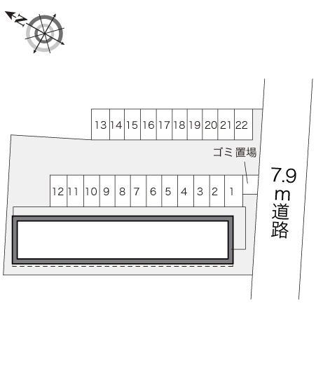 エスペランサ(16079)の駐車配置図