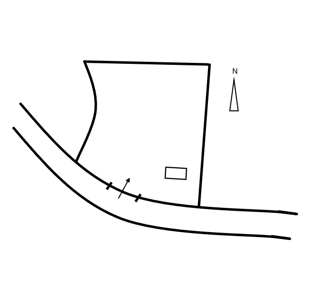 若杉町月極駐車場の駐車配置図