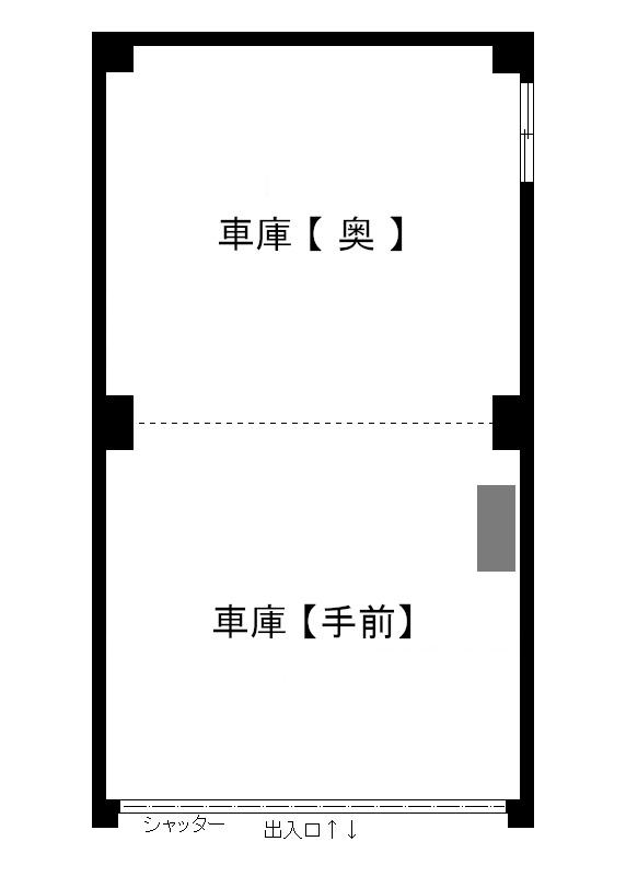 澄川3-4パーキングの駐車配置図