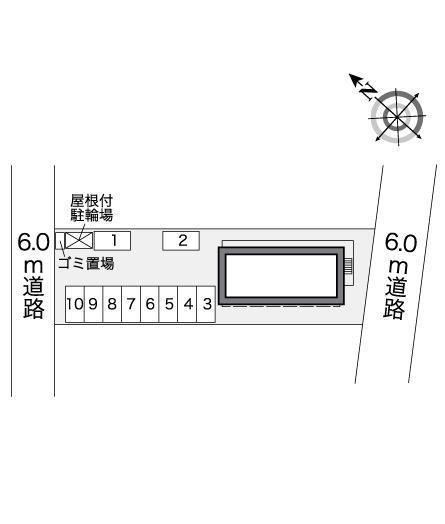 九里(26845)の駐車配置図