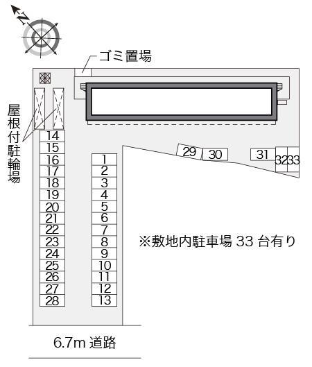 リベェール(15227)の駐車配置図