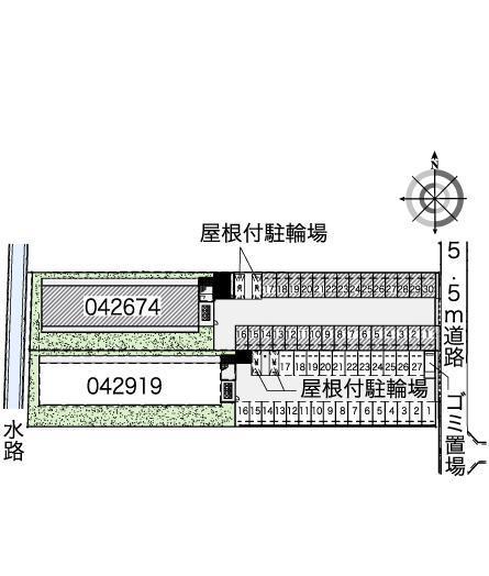リブェ-ル(42674)の駐車配置図