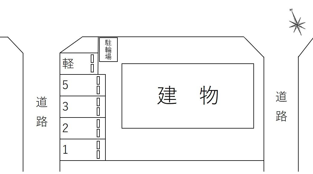 Traumereiの駐車配置図