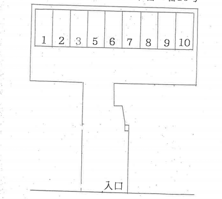 竹ノ塚6丁目駐車場の駐車配置図