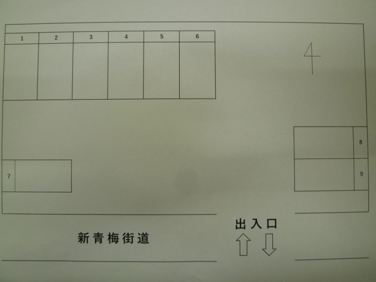 JA東大和-19の駐車配置図