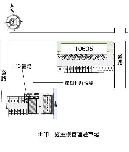 中川215(39637)の駐車配置図